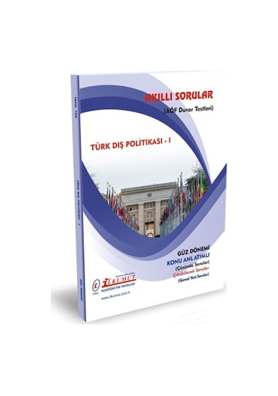 İlkumut Yayınları - Türk Dış Politikası - 1 - Konu Anlatımlı Ve Çözümlü Sorular