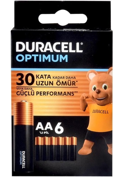Duracell Optimum Aa Kalem Pil 6lı