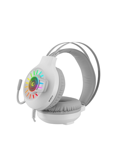 Rampage RM-K44 Zengibar 7.1 Surround Mikrofonlu RGB Kulak Üstü Oyuncu Kulaklığı