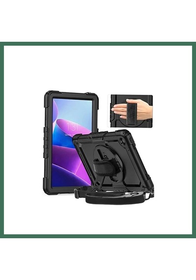 En-cag Samsung Uyumlu Galaxy X910 Tab S9 Ultra 14.6 Kılıf Amazing Tablet Kapak - Siyah Bss
