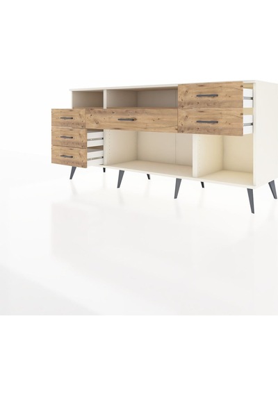 Hyperion Konsol 2 Raflı 6 Çekmeceli 176x44x83 Aytaşı-çam Çam Hyperion Konsol 2 Raflı 6 Çekmeceli 176x44x83 Aytaşı-çam Çam