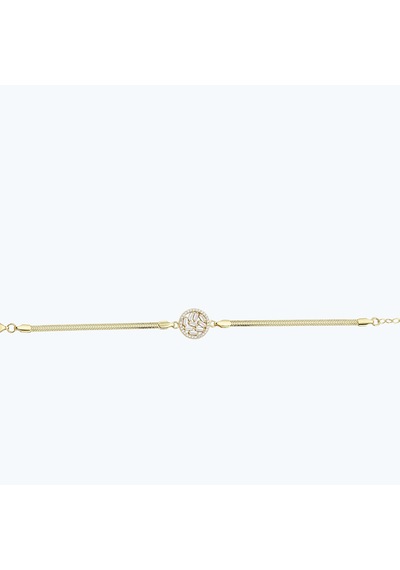 Altınbaş Altın Baget Bileklik Blazn381-25825 Renkli Altın
