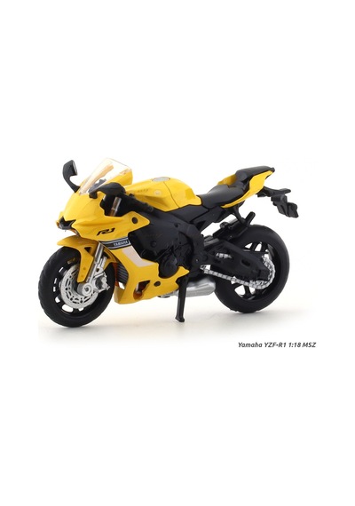 Yamaha Yzf-r1 Sarı 1/18 Motosiklet Diecast Model