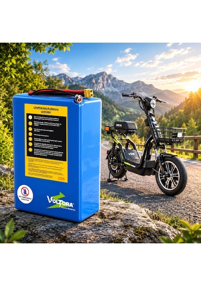 VSM Uyumlu 48v 18ah LiFePO4 Smart Batarya (uzun menzil, stabil güç, 10 yıl ömür) +Bluetooth
