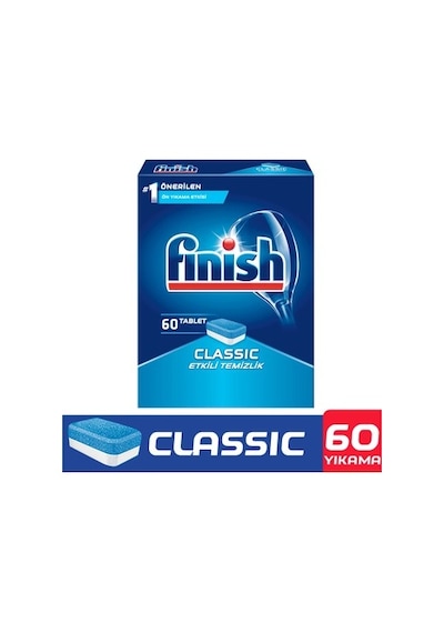 Finish Classic Bulaşık Makinesi Deterjanı 60 Tablet