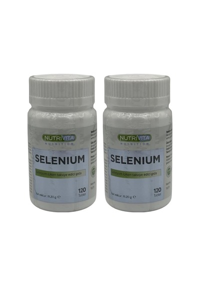 Nutrivita Nutrition Selenium 200 Mcg Selenyum 2x120 Tablet