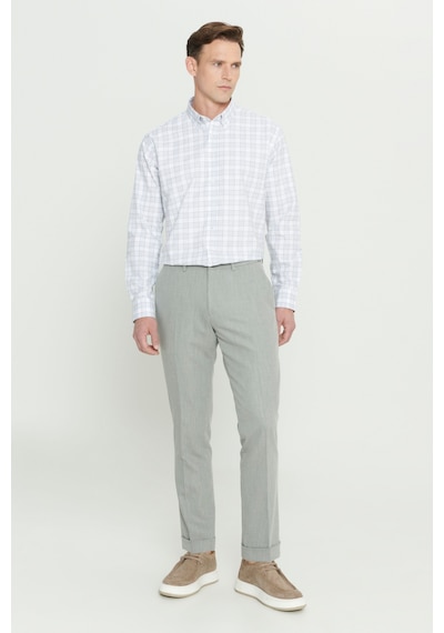 AC&Co / Altınyıldız Classics Erkek Hakı Comfort Fit Rahat Kesim Yan Cepli Desenli Beli Lastikli Pantolon Haki AC&Co / Altınyıldız Classics Erkek Hakı Comfort Fit Rahat Kesim Yan Cepli Desenli Beli Lastikli Pantolon Haki