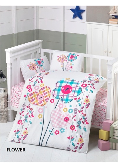 Komfort Home Bebek Uyku Seti %100 Pamuk (Yorgan Ve +2 Yastıklı) (425387472)