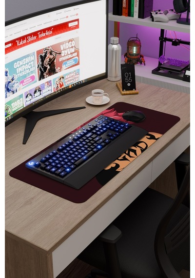 Fairy Tail Anime V2 - 70x30 Xl Gaming Kauçuk Kaymaz Taban Mouse Pad Fare Altlığı