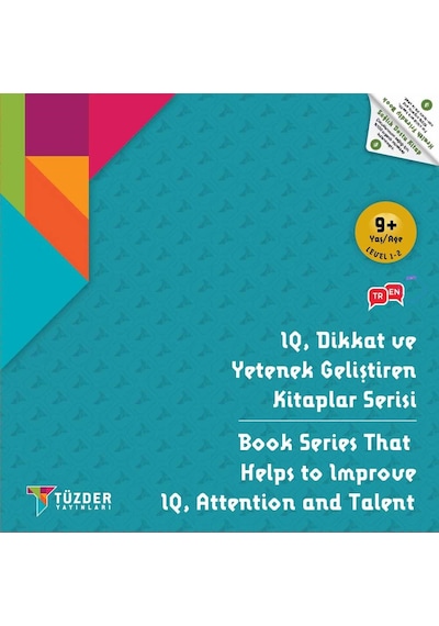 9+ Yaş 6'LI SET IQ, Dikkat ve Yetenek Geliştiren Kitaplar Serisi