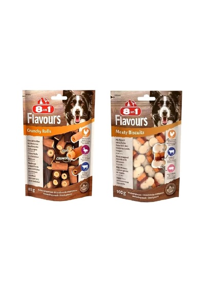 8in1 Flavours 2 Çeşit Karma Köpek Ödülü X 2 Adet
