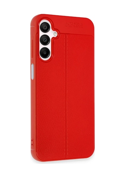 Samsung Galaxy A35 5g Kılıf Auto Focus Kapak - Kırmızı 0.2M-Çok Renkli