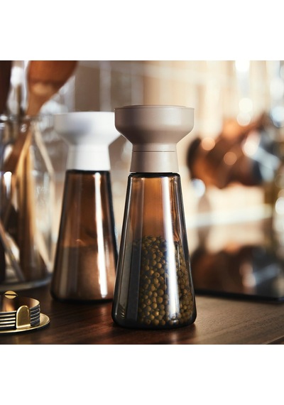 Baharat Öğütücü, Cam-kahverengi, 19 Cm, 2 Parça Genel