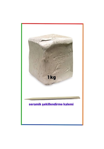 Seramik Hamuru, Kil Çamuru, Oyun Hamuru, Seramik Şekillendirme Ebeşuar Kalemi
