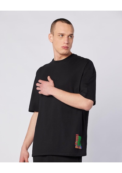 Kappa Forit Tee Erkek Siyah Comfort Tişört