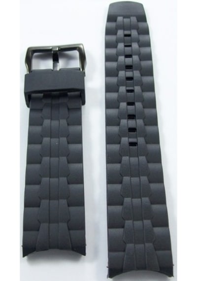 Casio Ef 550 Silikon Kordon 1. Kalite Muadil Kayış Siyah Tokalı