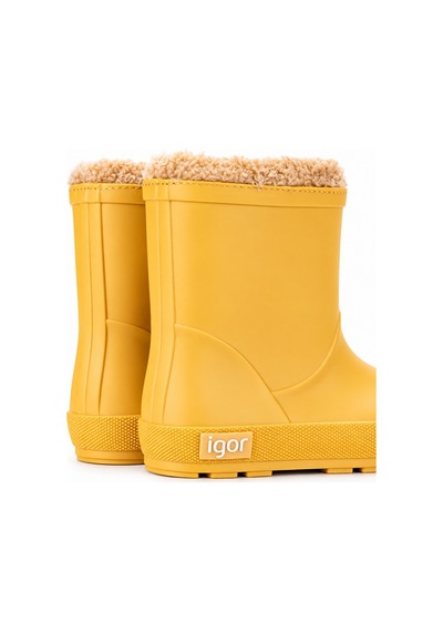 İgor Igor Yogi Borreguito Çocuk Kürklü Yağmur Çizmesi - Sarı W10306-008