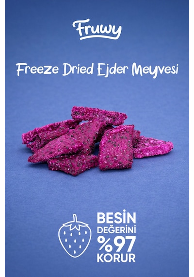 Freeze Dried Ejder Meyvesi Kova Dondurularak Kurutulmuş Ejder Meyvesi Diğer