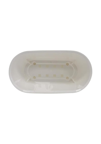 Omnipazar Krs-471 Dekoratif Yakamoz Balkon Saksı 3.5 Litre No 1 Beyaz