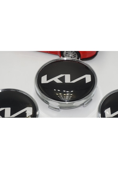 Kia Yeni Nesil Logo Jant Göbeği Kapak Seti 60mm