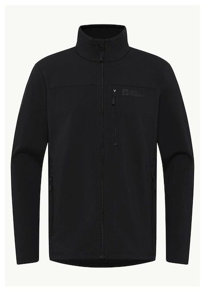 Jack Wolfskin Whirlwind Softshell Erkek Ceket Siyah A62521-6000 Siyah