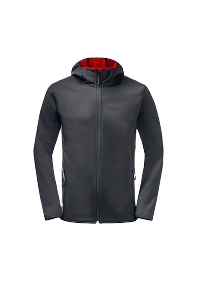 Jack Wolfskin 1307471-6350 Bornberg Hoody Erkek Ceket Siyah