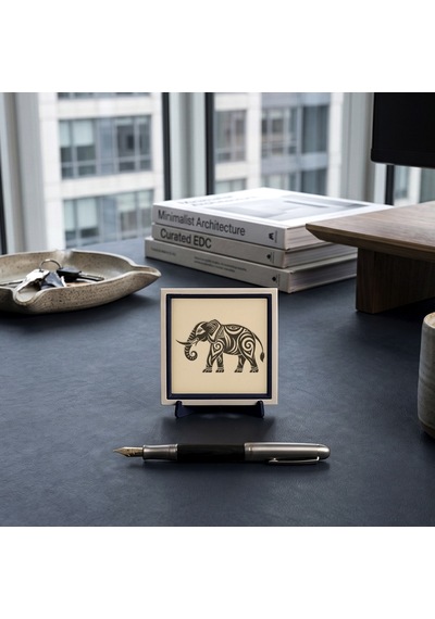 Fil Formlu Modern Dekoratif Obje, Ofis Ve Ev Dekoru İçin Özel Bir Seçim 10x10 Cm