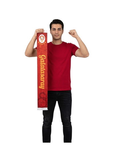 Galatasaray Gerçek Sevgi Şal Atkı Uv Kutu Kırmızı
