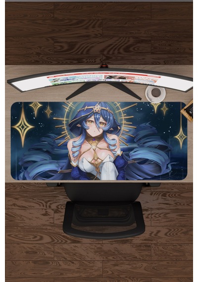 Layla Genshin Impact Anime Oyuncu V4 - 90x40 Xxl Gaming Mouse Pad Fare Altlığı
