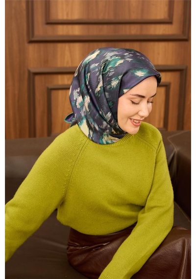 Silk Home Twill İpek Eşarp 11492-11 Koyu Mor