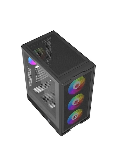 Powerboost  2-JBST-PBA601B 600W 80+ Mid Tower Oyuncu Bilgisayar Kasası