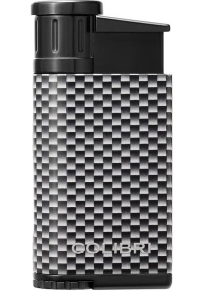 Evo Tek Torch Pürmüz Gümüş Karbonfiber Puro Çakmağı