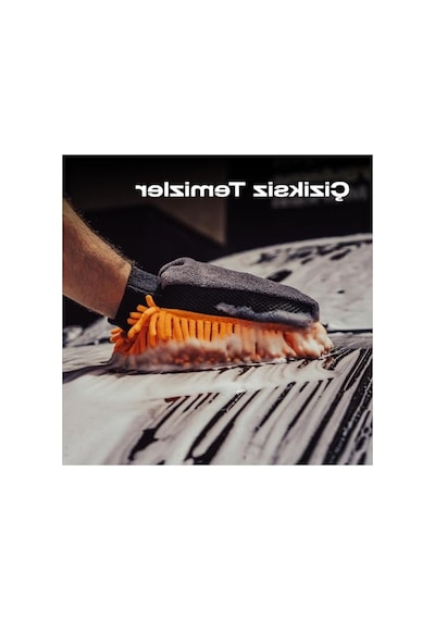 Çift Taraflı Mikrofiber Oto Yıkama Eldiveni, Ultra Emici Ve Çizmez 256