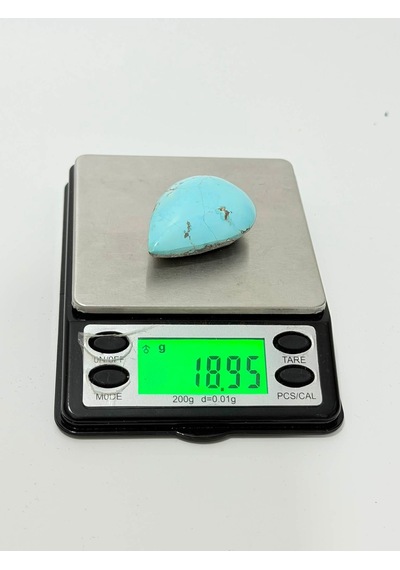 Doğal İran Nişabur Firuze Turkuaz Taşı 94,5 Karat - 18,9 Gram T232