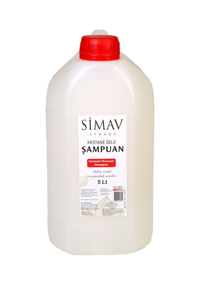 Simav Synaus Kestane Özlü ve Termal Sulu Şampuan 5 L