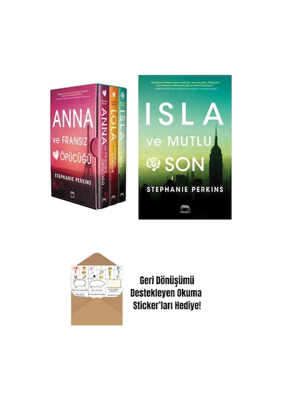 Anna Lola Isla Serisi Kutulu Set 3 Kitap + Isla Ve Mutlu Son