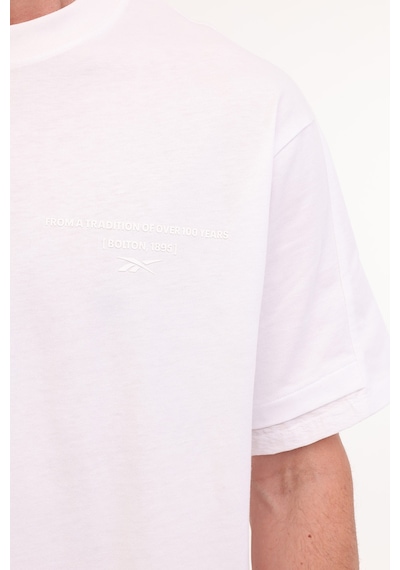 Reebok Bırdıe Tee Beyaz Erkek Kısa Kol T-shirt Beyaz