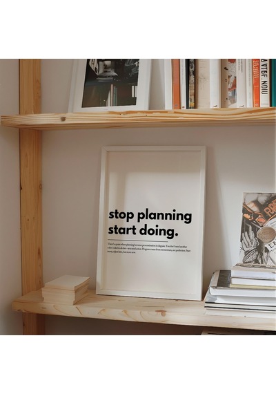 Motivasyon Sözü Sanatı: Planlamayı Bırakın Yapmaya Başlayın &