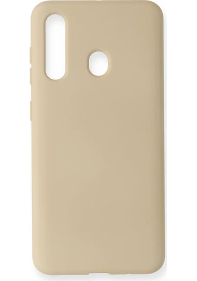 Newface Samsung Galaxy Uyumlu M40 Kılıf Nano İçi Kadife Silikon Semeglbl - 94 - Kemik