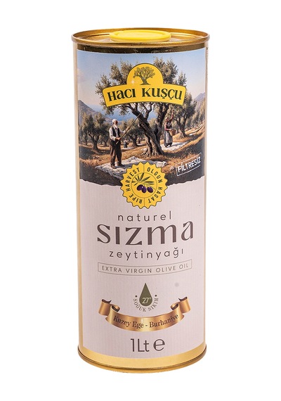 Hacı Kuşçu Naturel Sızma Zeytinyağı 1 L