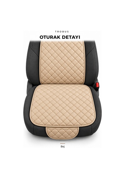 Trobus Honda City 2014-2020 Kapitone Minder 7'li Bej