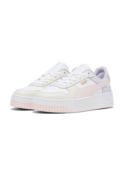 Puma Carina Street 389390 10 Kadın Sneaker Ayakkabı Beyaz Pembe 36-40 001