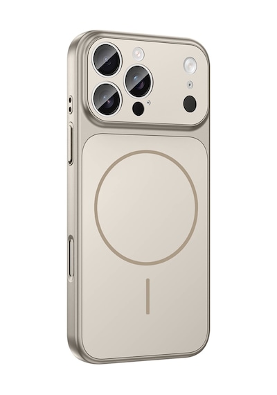 Apple Uyumlu iPhone 14 Pro Max Kılıf M-safe Şarj Özellikli Kamera Korumalı Kapak Ryc / Formen Gri