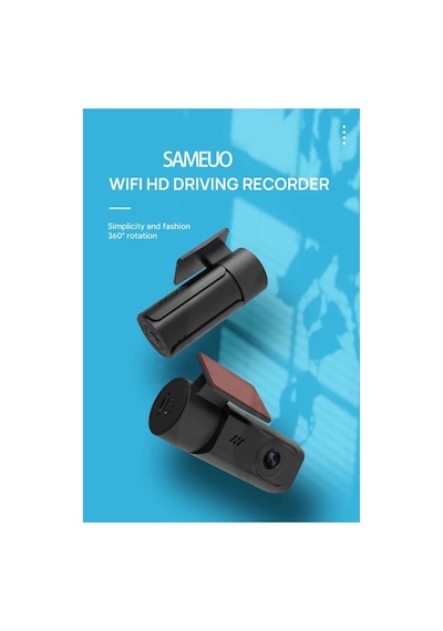 Wifi Car Dvr Recorder Dasch Cam Araç İçi Kamera Wifi Bağlantılı 1080p Telefondan İzleme