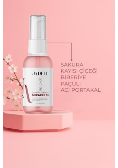 Jadell Sakura Therapy Miracle Oil Saç Yağı 07747051