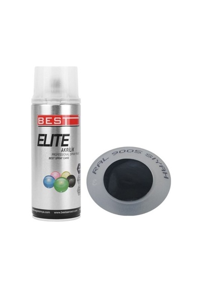 Elite Sprey Boya Ral 9005 Siyah 400ml 1