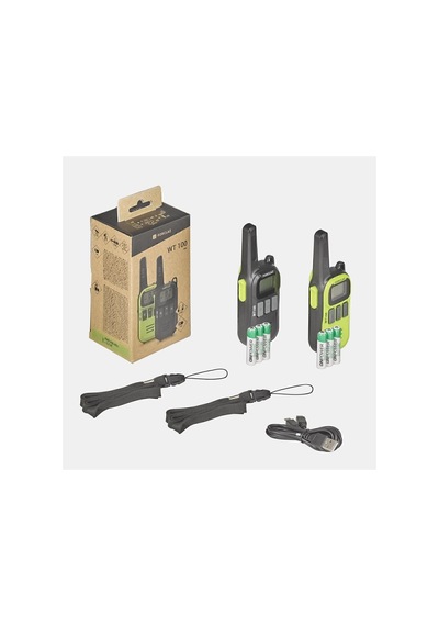 Decathlon - Wt 100 Walkie Talkie Telsiz, 5 Km Mesafe, Usb Şarj
