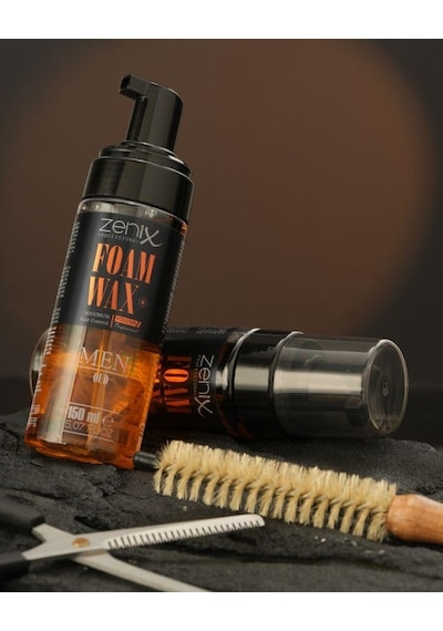 Ayrex Zenix Erkek Saç Şekillendirici Köpük Wax, Oud Kokusu, Ekstra Güçlü Tutuş, 150 Ml