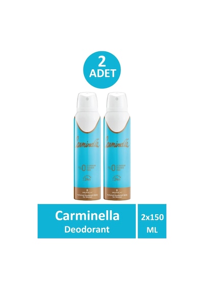 Hunca Carminella Kadın Sprey Deodorant 150 ML x 2
