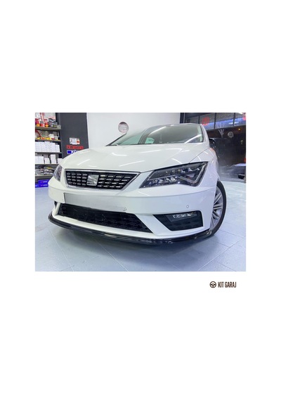 Kit Garaj Seat Leon Mk3 2013-2020 Rieger Fr Ön Lip Plastik Boyasız